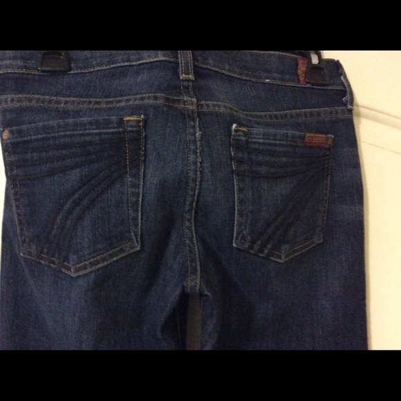 Seven for all mankind 25 wide leg jeans - Picture 3 of 3